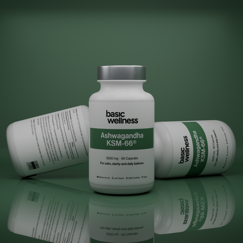 Ashwagandha KSM-66® 500mg 90 Capsules