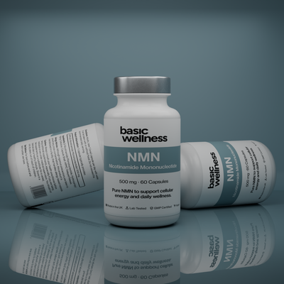 Pure NMN - 500mg Nicotinamide Mononucleotide - 60 Capsules